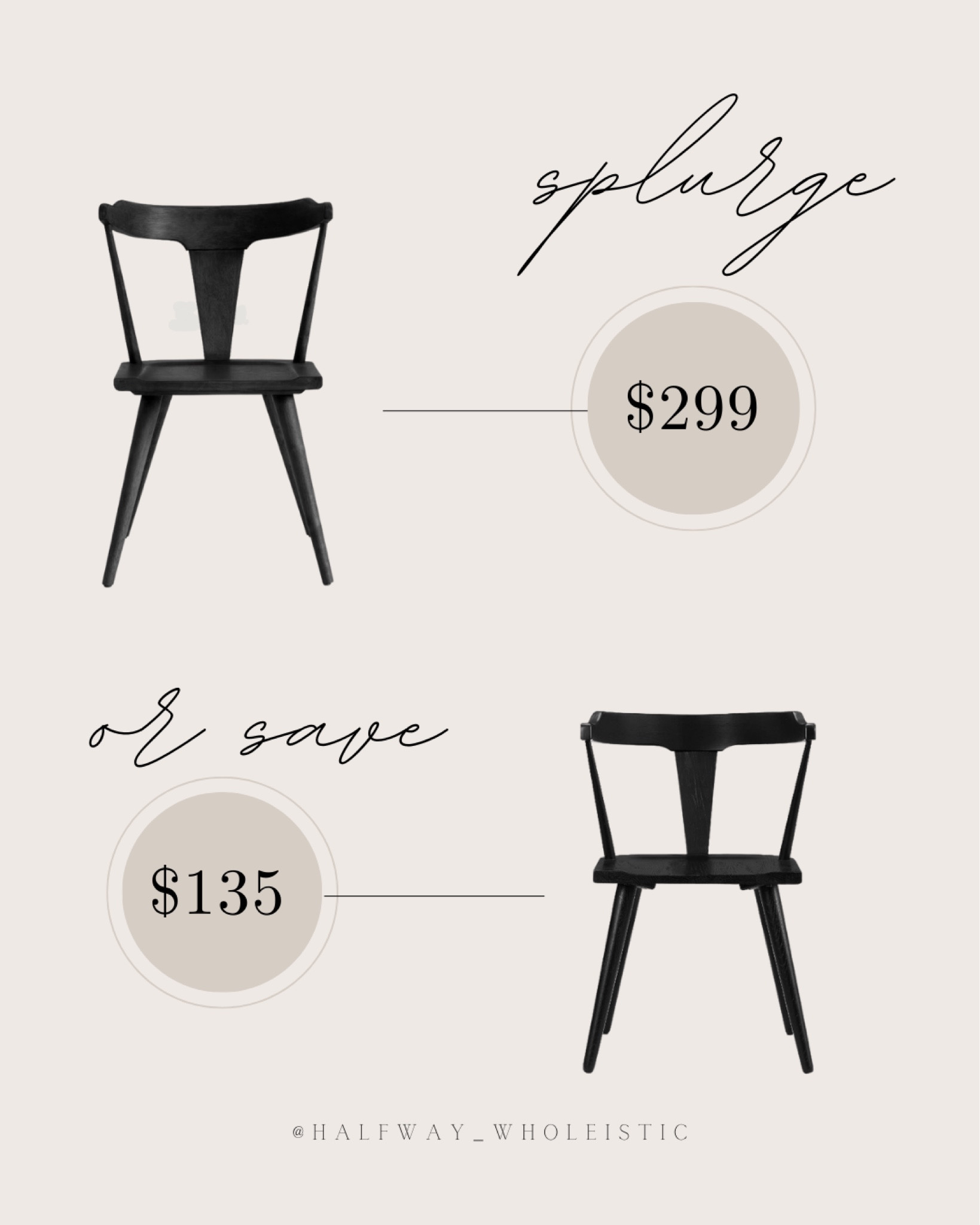 I found an amazing designer dupe for our black dining room chairs on Amazon (and they’re currently on sale!). 


#sidechair #kitchen #breakfastnook #potterybarn #lookforless

#LTKsalealert #LTKhome