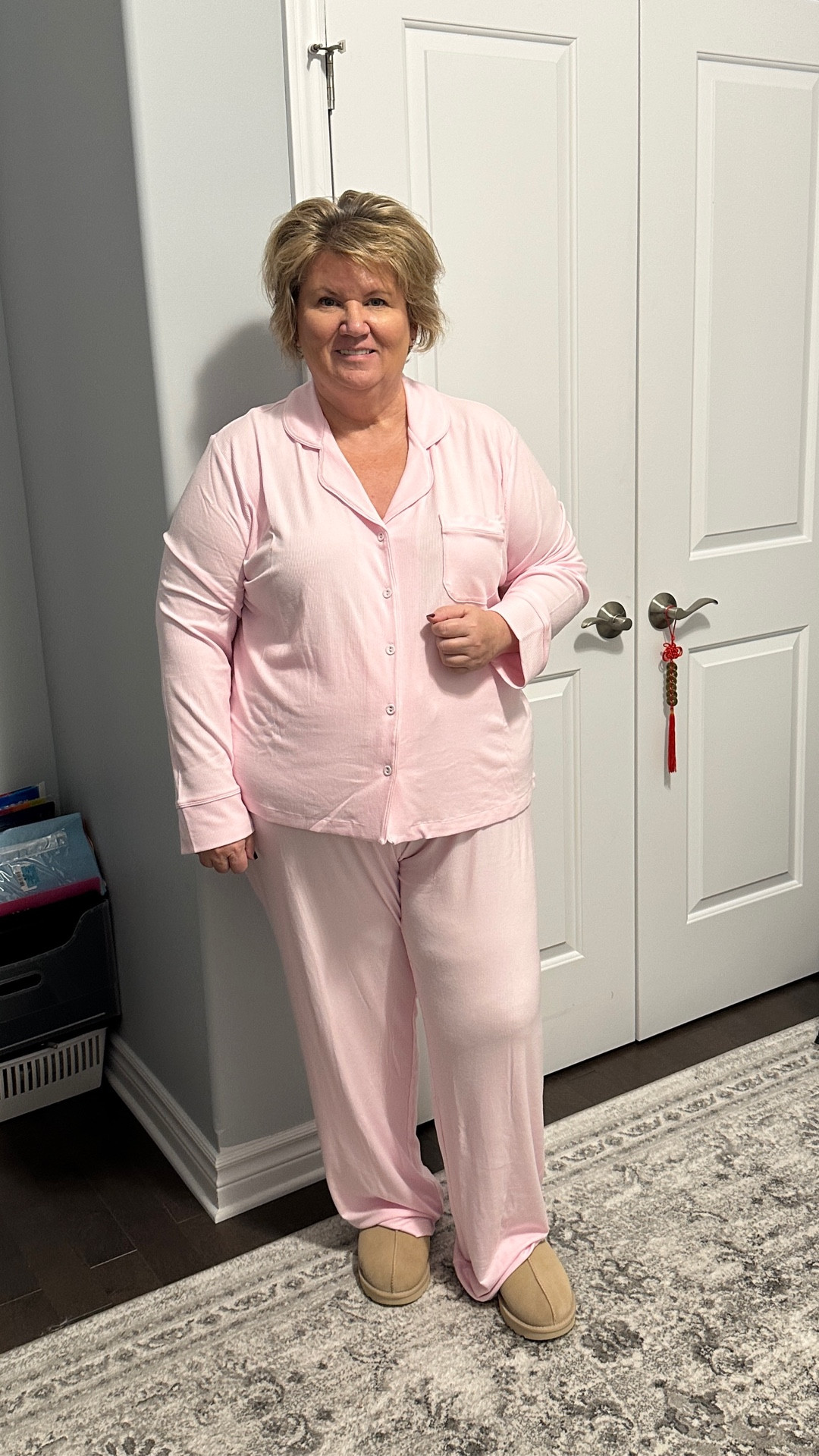 I love my new Skims pjs! They are soft and comfortable. I’ve never seen such a gorgeous shade of pink! 💕

Fits true to size. I’m 5’4” 

@skims


#LTKGiftGuide #LTKPlusSize #LTKselfcare