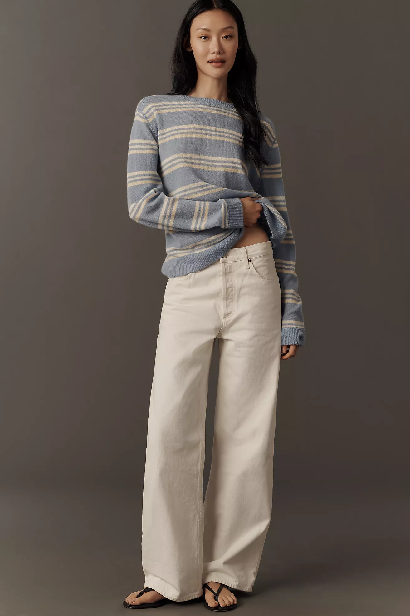 Reformation Cashmere Boyfriend Sweater | Anthropologie (US)