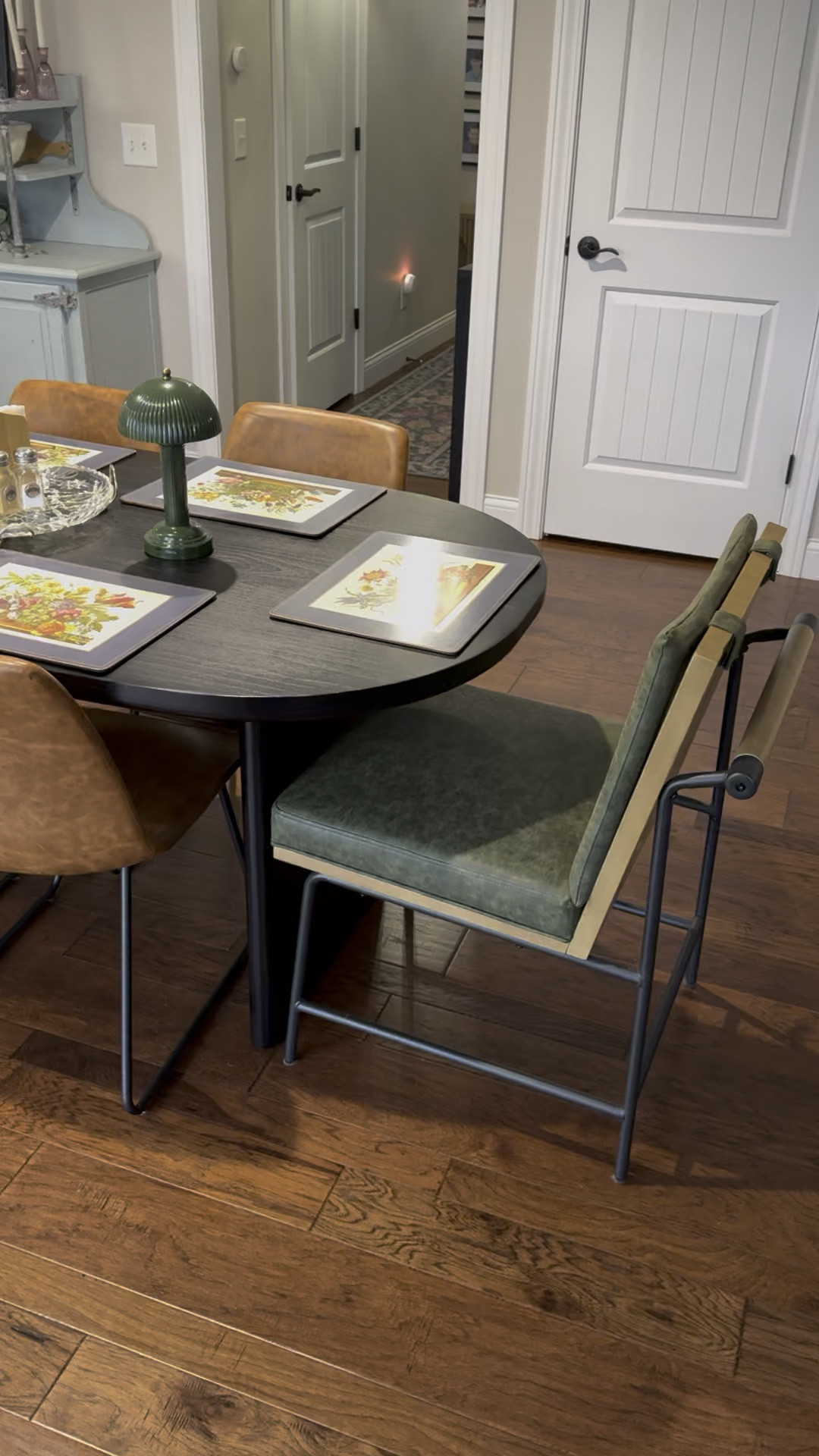 Black oval 6 seat dining table is under $300 right now!  

#LTKWatchNow #LTKStyleTip #LTKHome