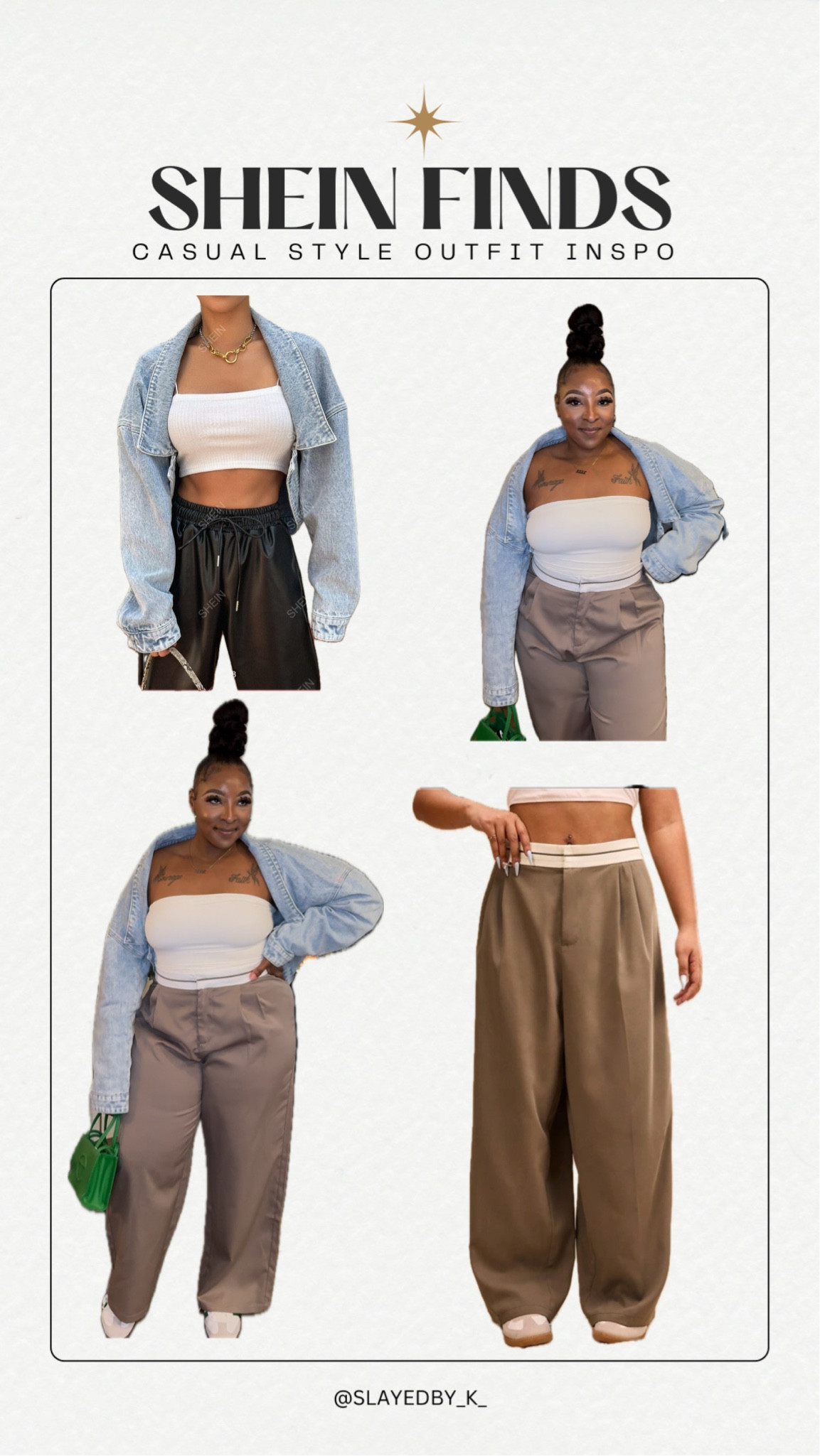 Casual Look from SHEIN 

#LTKHoliday #LTKStyleTip #LTKMidsize