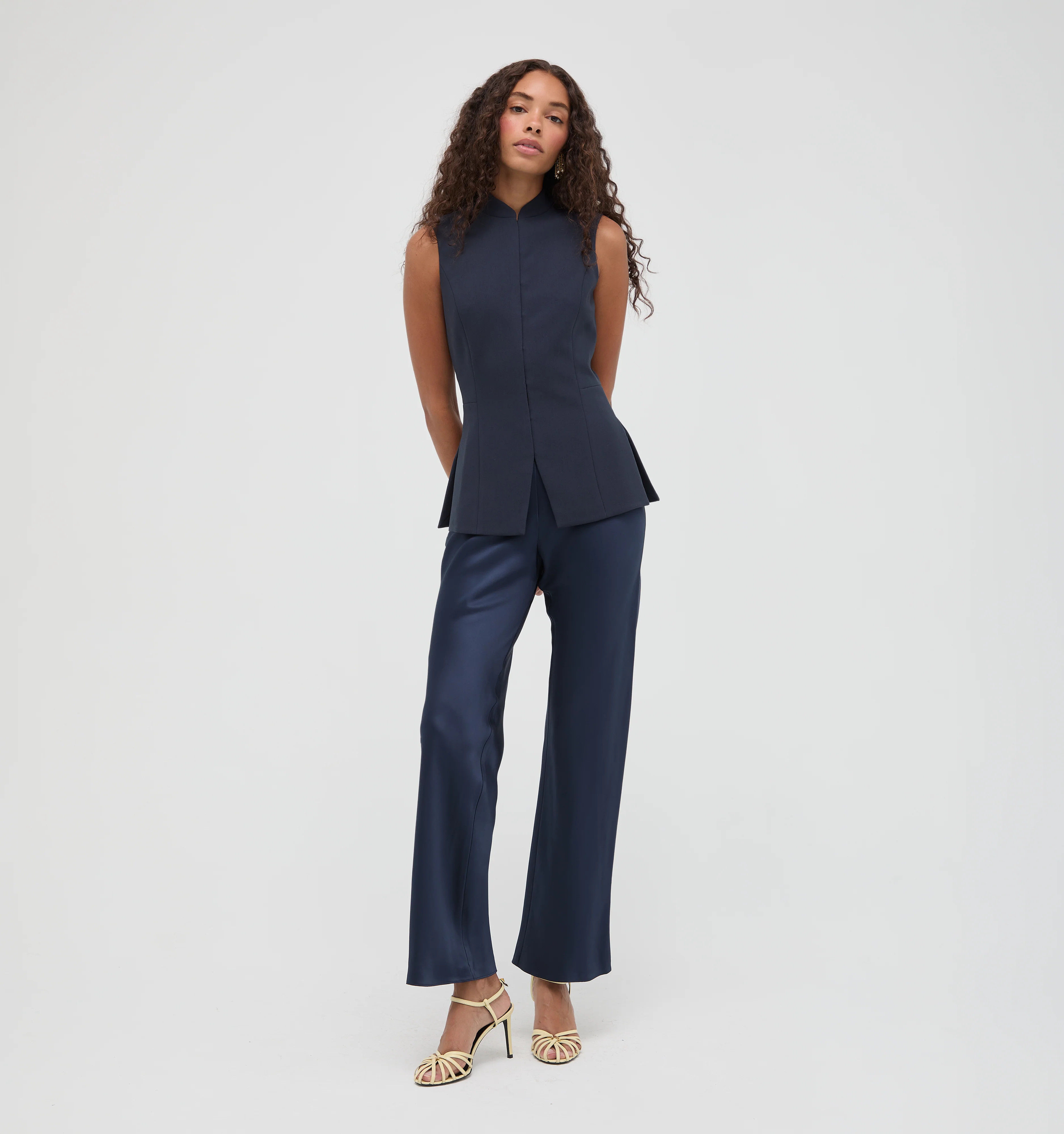 The Katrina Top -  Midnight Navy Midnight Navy / XS | Hill House Home US