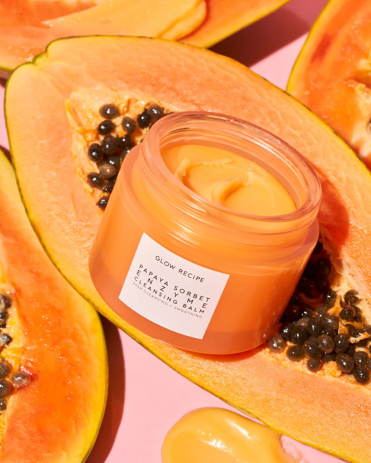 Papaya Sorbet Enzyme Cleansing Balm | Glow Recipe