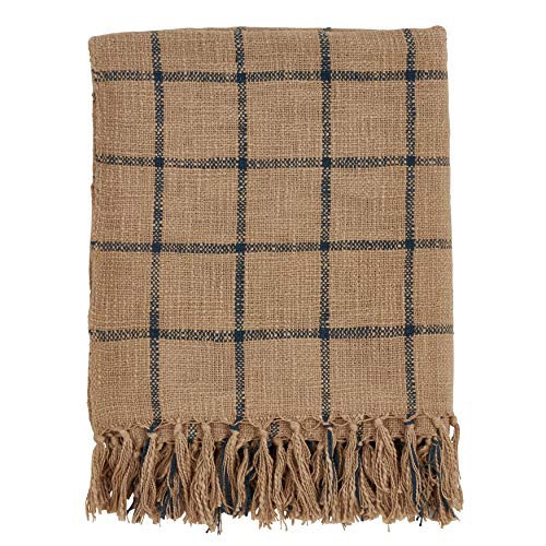 SARO LIFESTYLE Checkered Cotton Throw | Amazon (US)