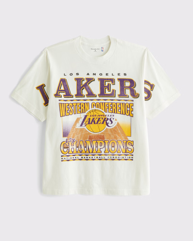Los Angeles Lakers Graphic Tee | Abercrombie & Fitch (US)