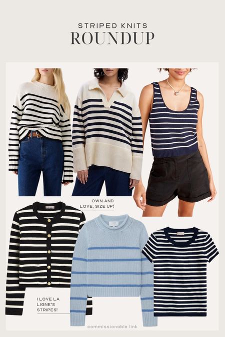 French inspired lightweight striped knits for Spring 

#LTKstyletip #LTKSeasonal