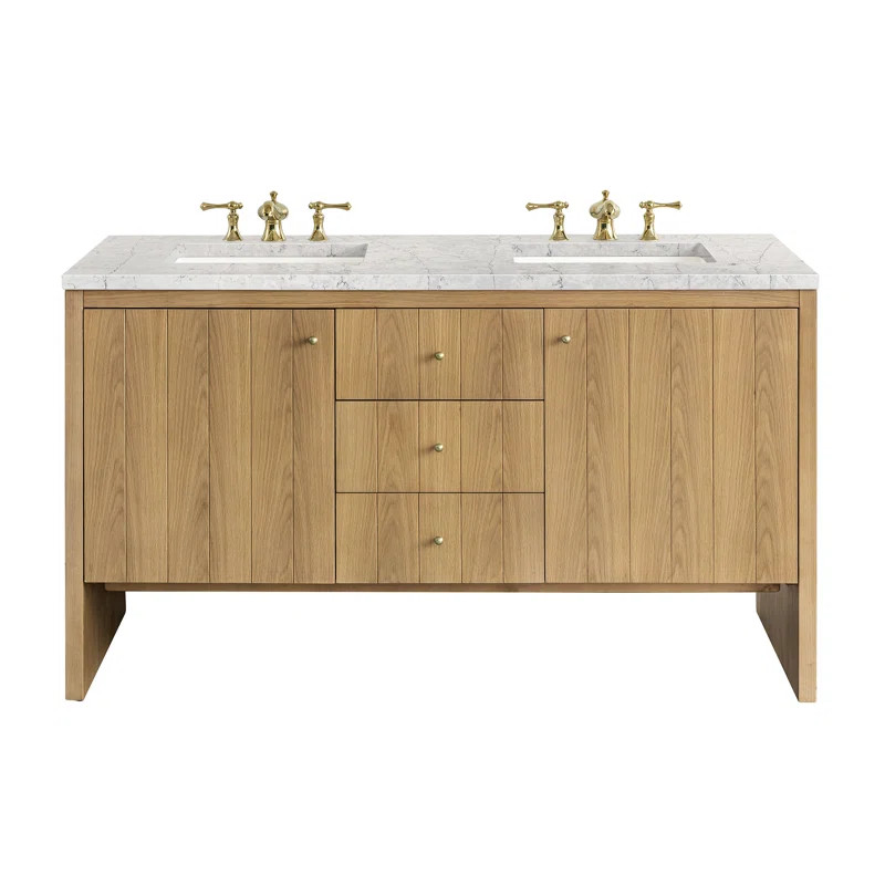 Hudson 60" Double Bathroom Vanity Set | Wayfair North America