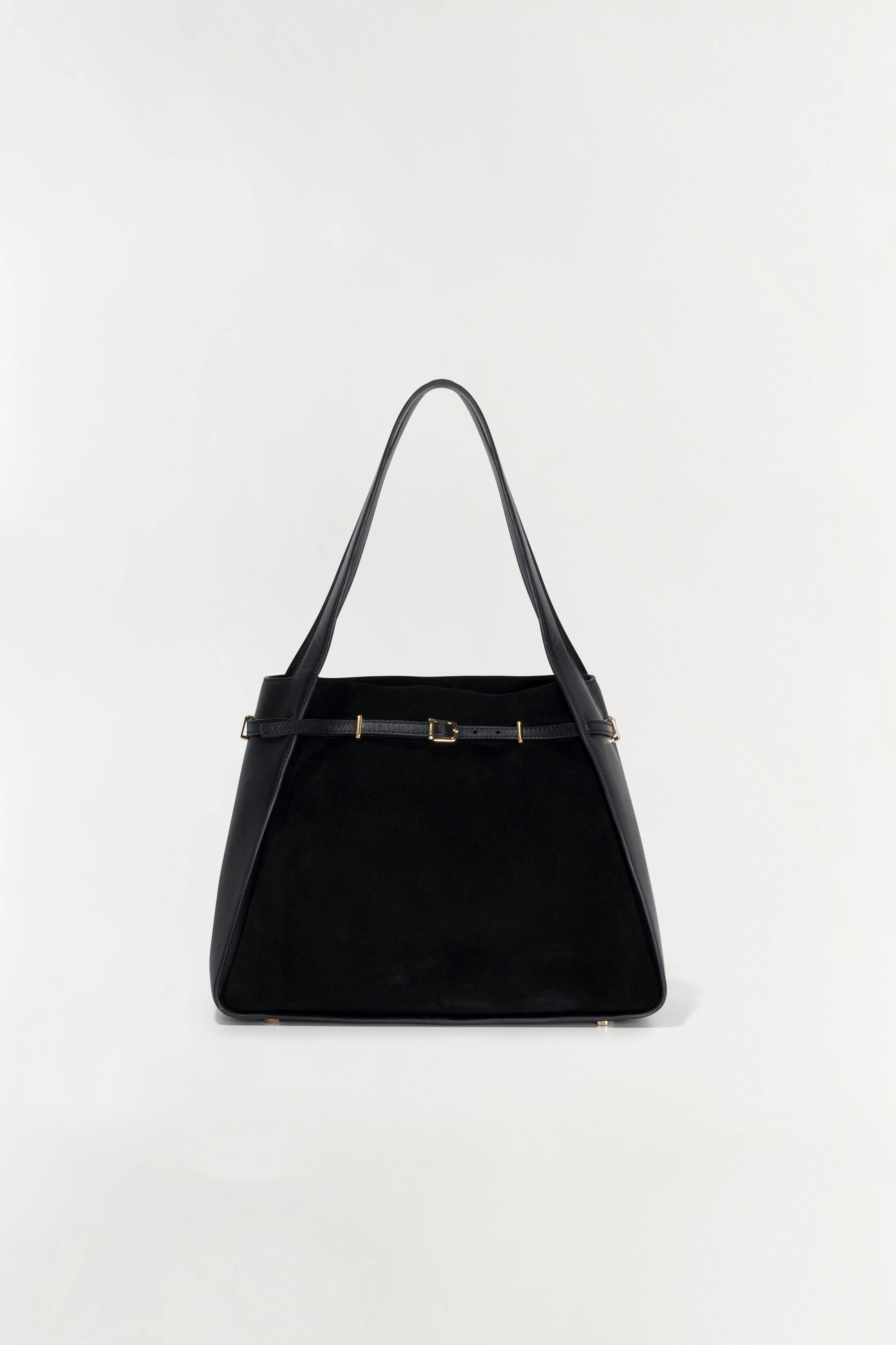 SIMKHAI Women's Cleo Suede Tote in Black | Simkhai