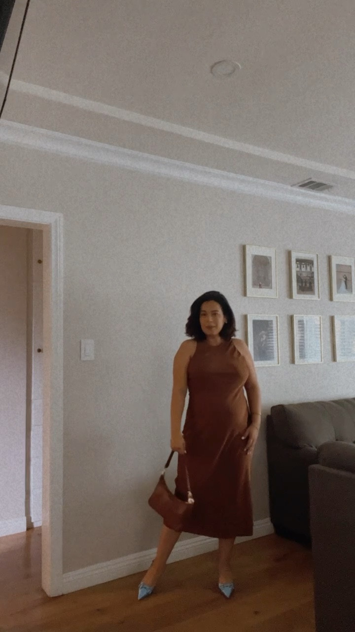 Perfect dress for any occasion! I wore this dress to a bridal shower and loved the color. Paired the Target dress with my Jeffrey Campbell heels that I just bought at Nordstrom! The fabulous bag is from Amazon ! I’m in love with this dress. 

#LTKbump #LTKSeasonal #LTKstyletip