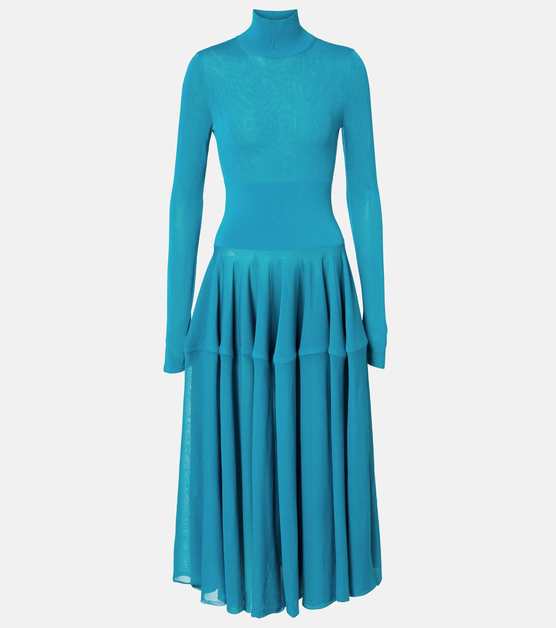 Robe midi à col roulé | Mytheresa (FR)