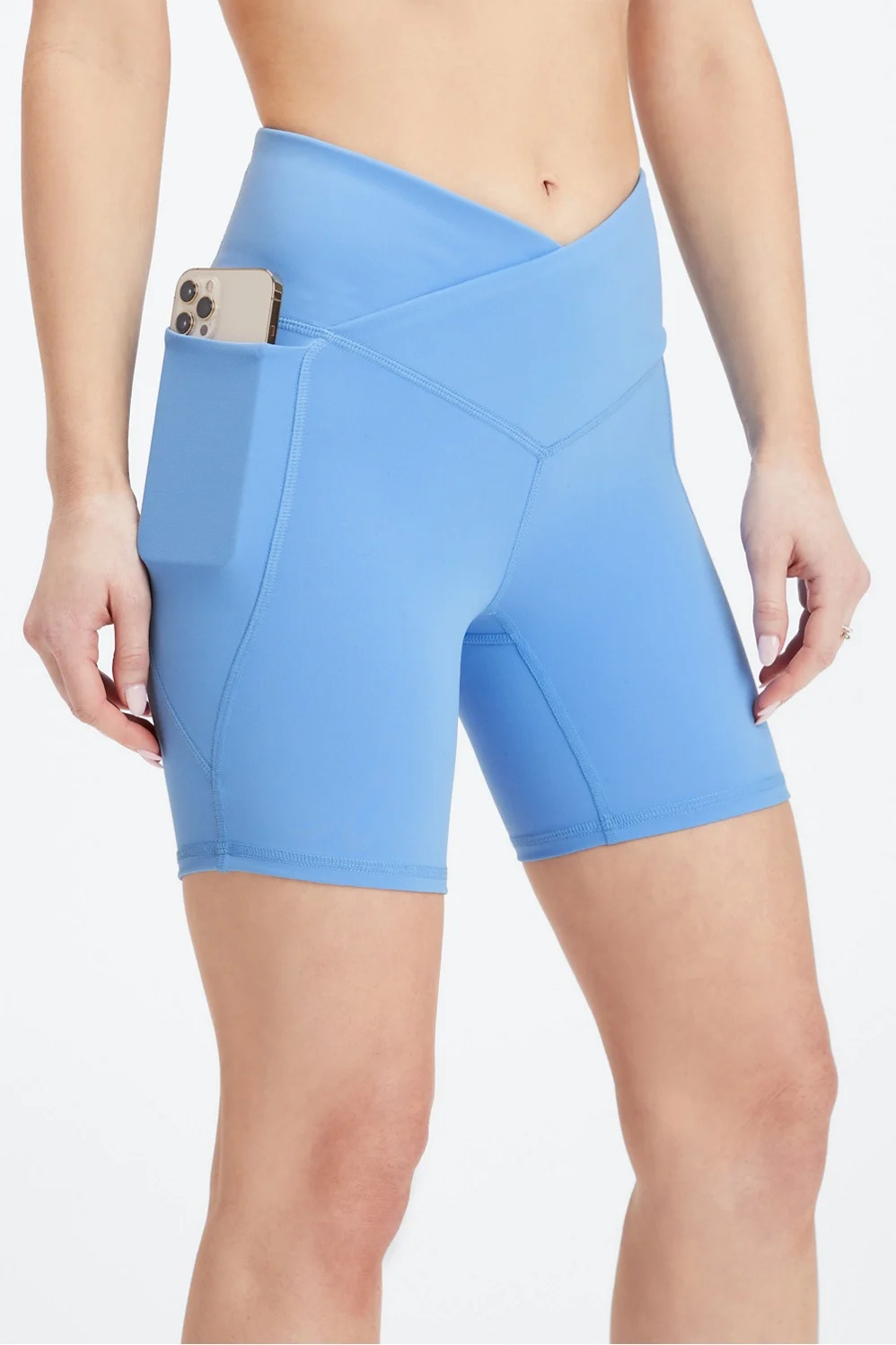 Oasis PureLuxe HW Crossover 6'' Short | Fabletics - North America
