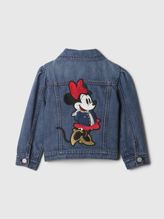 Gap × Disney Baby Minnie Mouse Icon Denim Jacket | Gap (CA)