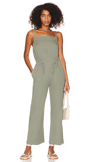PISTOLA Adela Jumpsuit in Sage. - size L (also in M) | Revolve Clothing (Global)