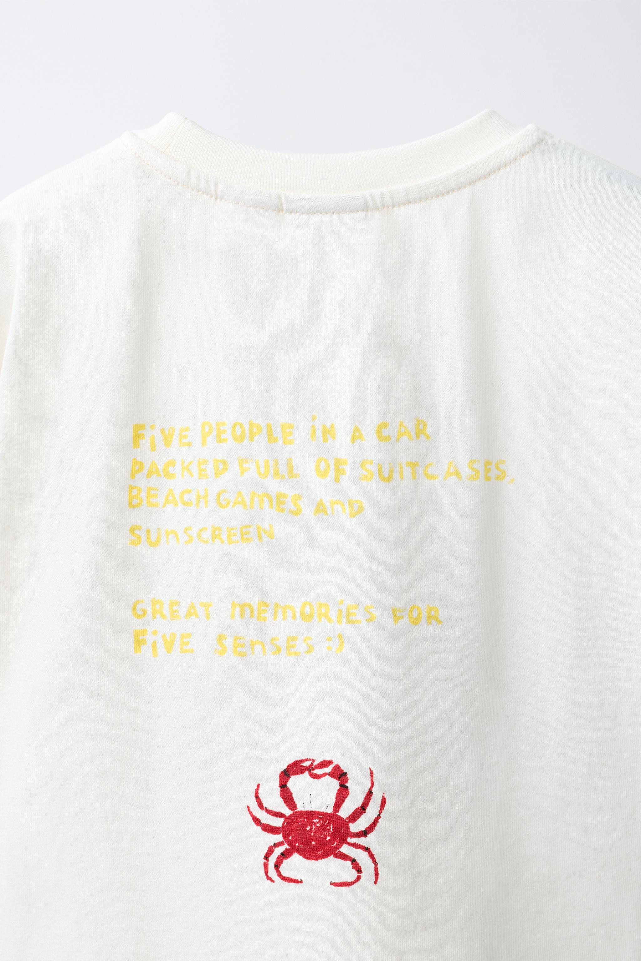 CRAB T-SHIRT ISABELLE VANDEPLASSCHE \u00a9 | Zara UK