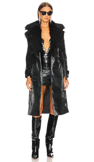 x REVOLVE Susana Coat in Black | Revolve Clothing (Global)