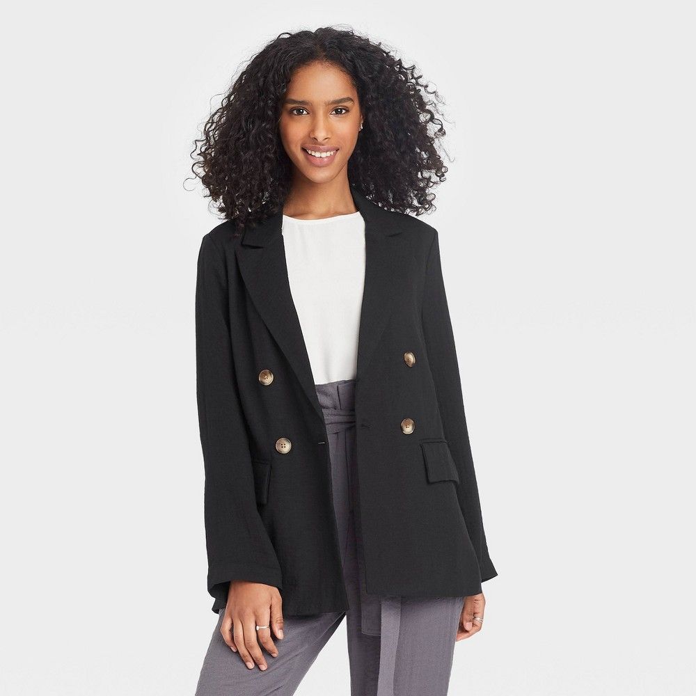 Women' Double Breated Blazer - A New Day™ | Target