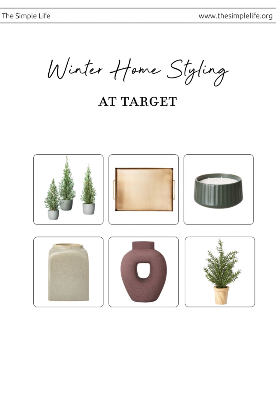 Neutral winter decor with a dash of greenery! #targetfinds #targetholidays

#LTKSeasonal #LTKhome #LTKHoliday