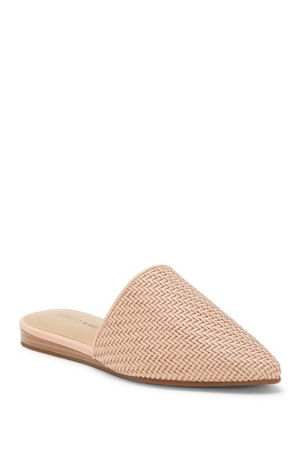 Bradell Woven Leather Mule Flat | Nordstrom Rack