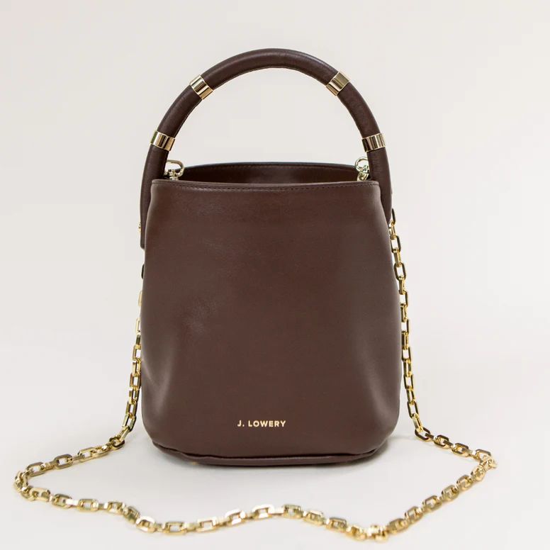 J. LOWERY MAX MINI Bucket Bag | Espresso | J. LOWERY