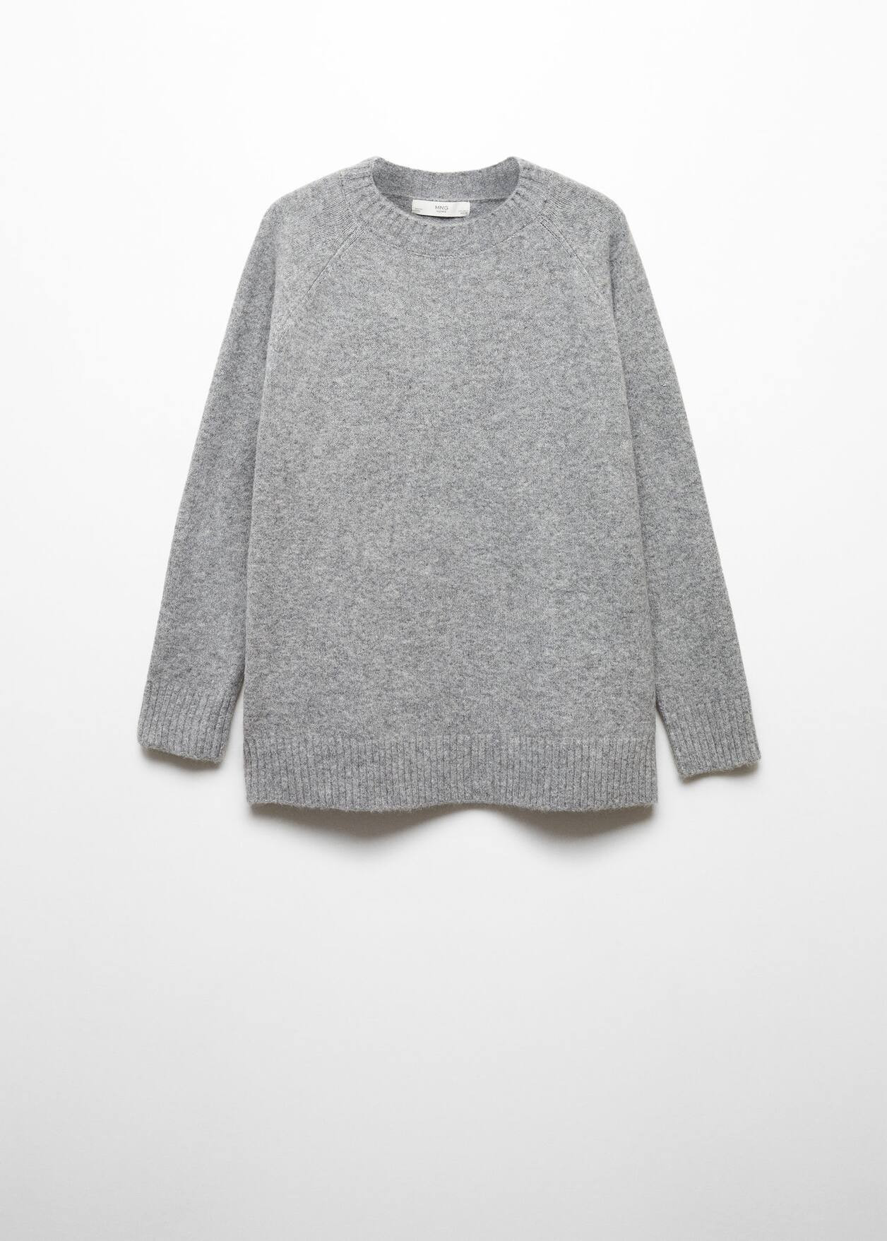 Oversize knit sweater | Mango Canada