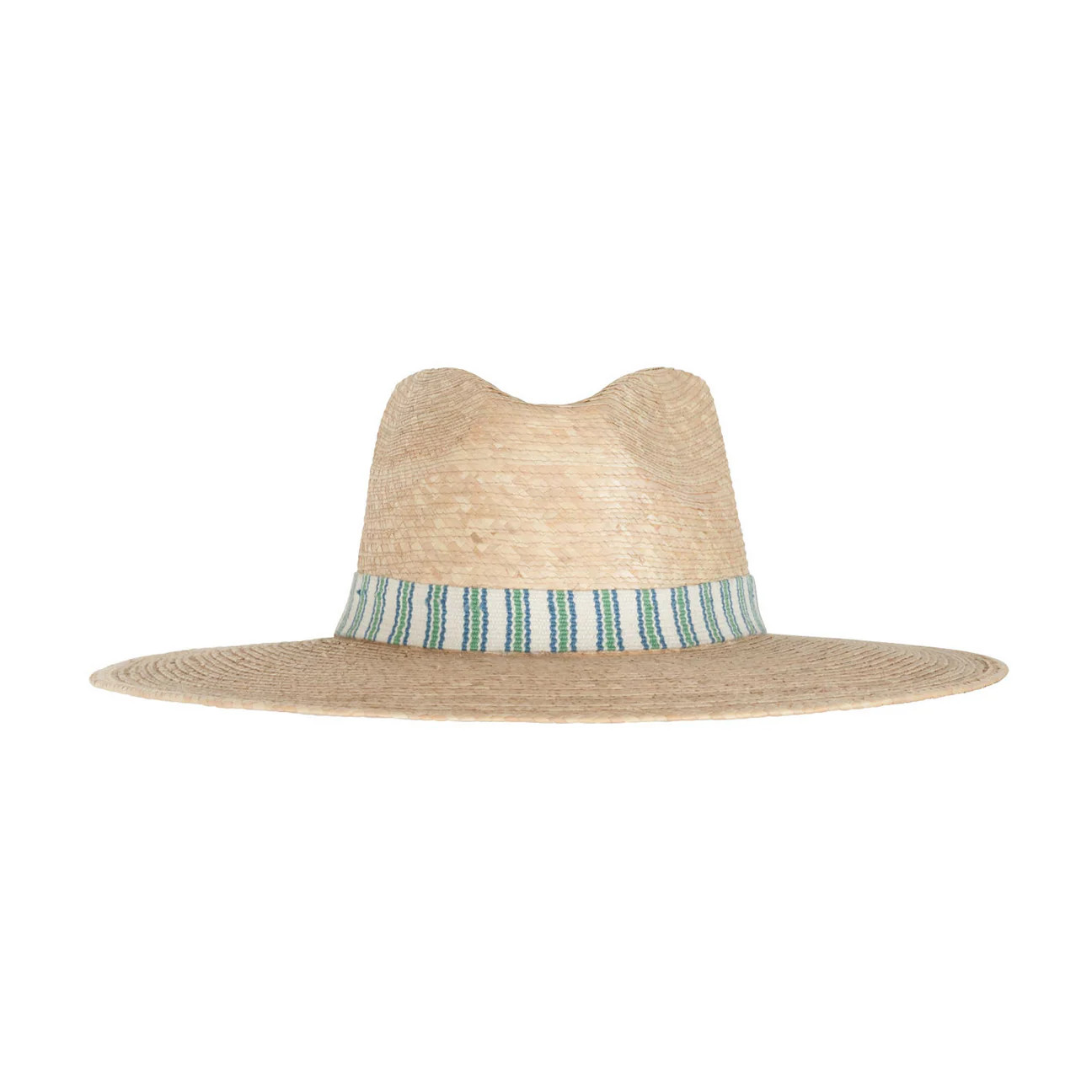 sunshine tienda women's tamarin stripe palm hat | Minnow