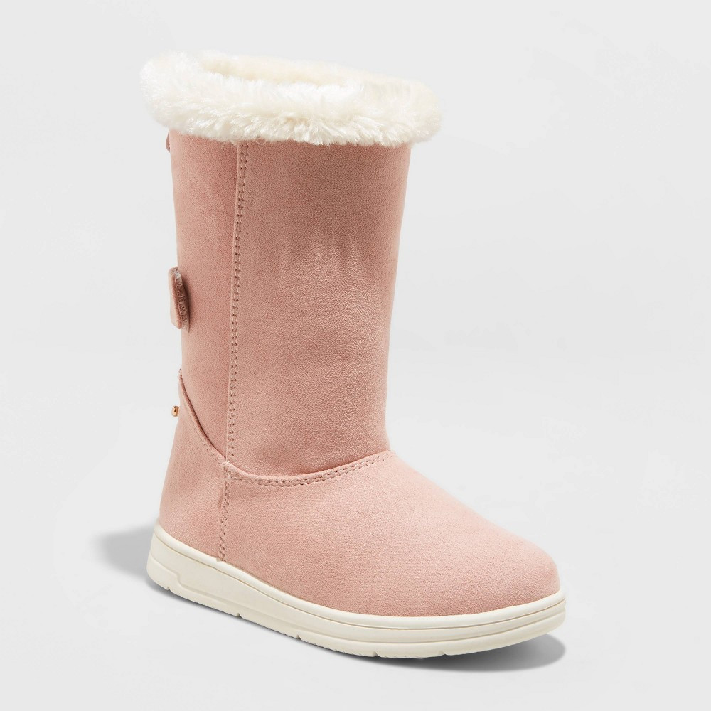 Toddler Girls' Kiley Shearling Style Boots - Cat  Jack* | Target
