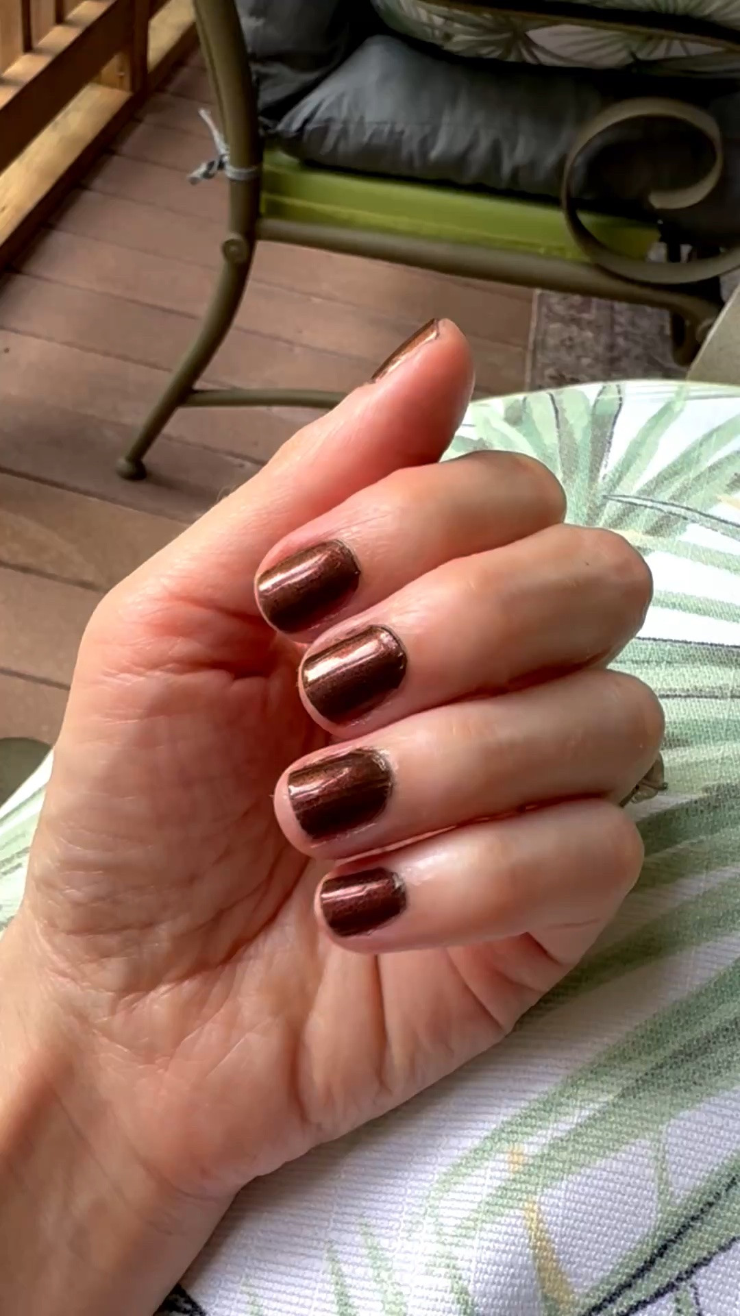 Shimmery brown nail polish - linking my entire at home manicure routine

#LTKBeauty #LTKSeasonal