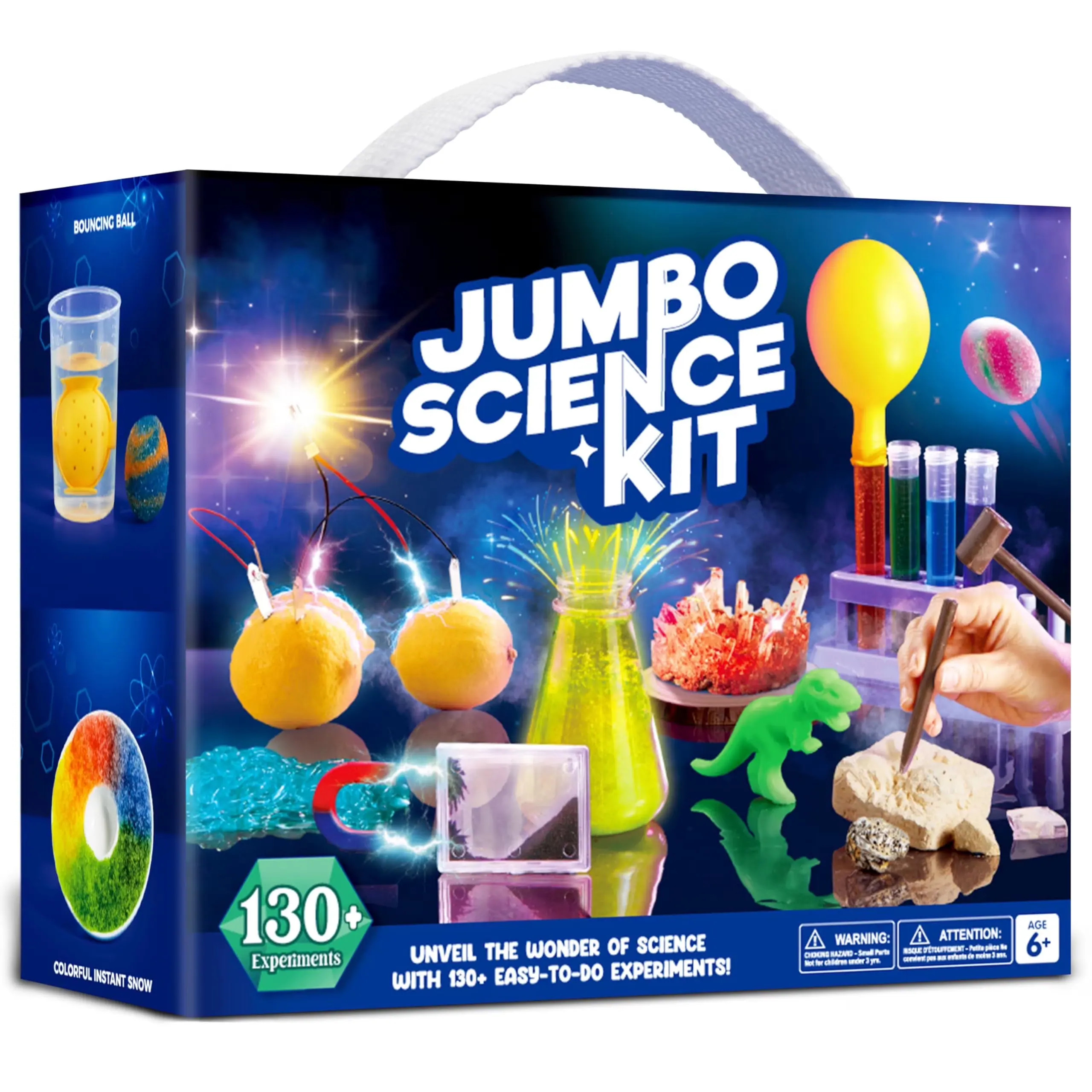 Joyfy 130+ Jumbo Science Kits for Kids Stem Project Educational Toys Gifts for Boys Girls Age 8-12 one_size | 60171PM | Lowe's