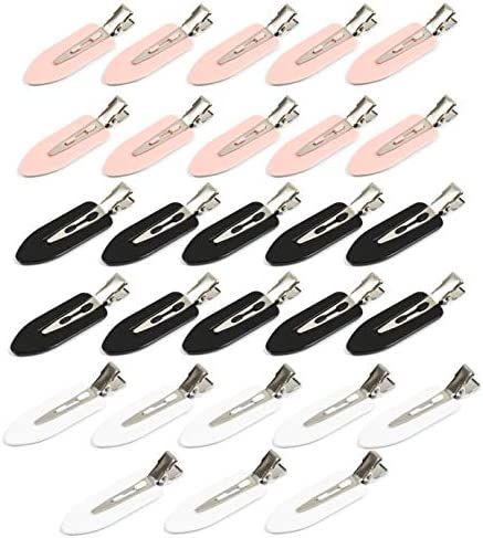 No Crease Flat Hair Clips for Makeup Application & Styling (28 Pieces) | Amazon (US)