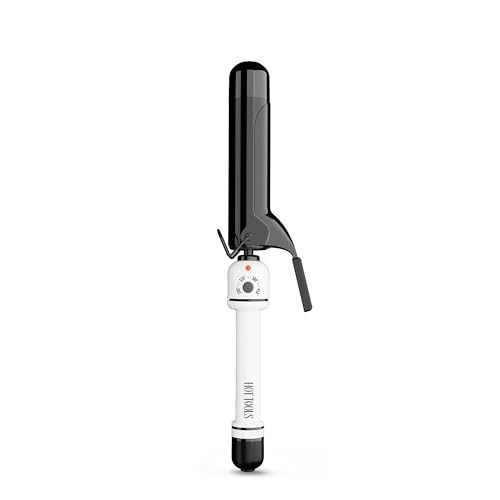 HOT TOOLS Pro Artist Nano Ceramic 1-1/2 Inch Curling Iron, Curling Wand for Loose Curls, Black/White | Amazon (US)