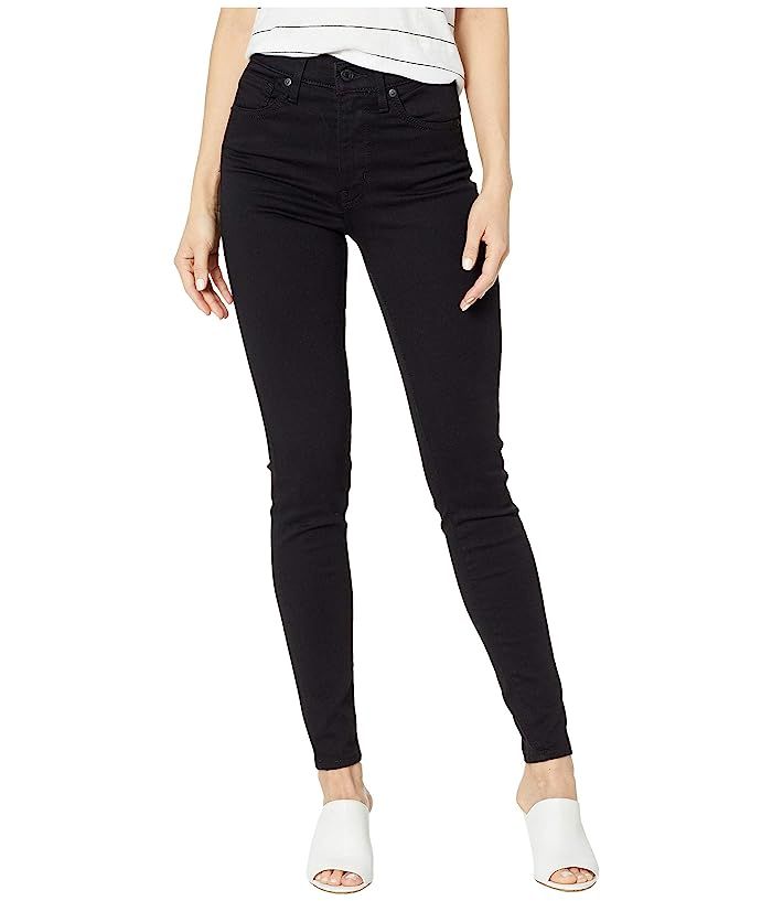 Levi's(r) Premium Premium Mile High Super Skinny (Black Galaxy) Women's Jeans | Zappos