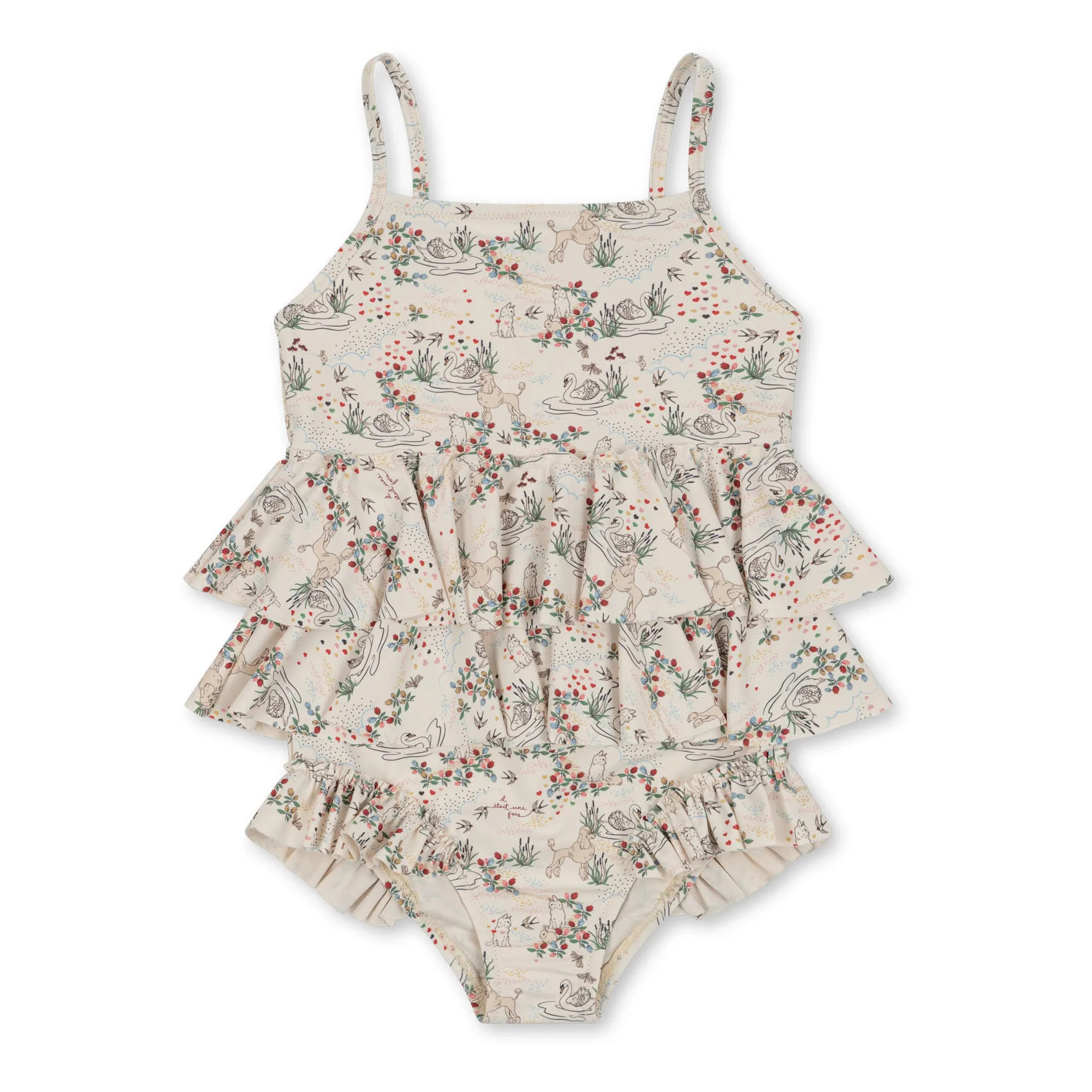 Maillot 1 Pièce Manuca Fibres Recyclées | Beige | Smallable