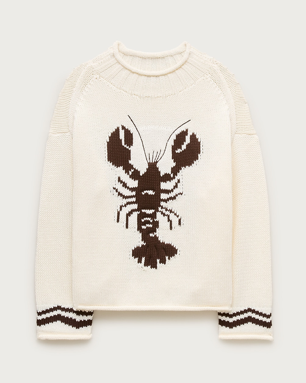 2025 Rollneck\u2122 sweater with lobster intarsia | J. Crew US