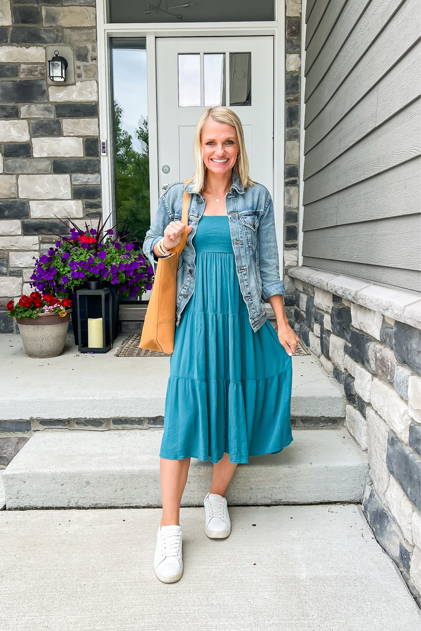 What I wore this week! 
Dress- out of stock, linked similar 
Jacket- xsmall

#LTKSaleAlert #LTKStyleTip #LTKSeasonal