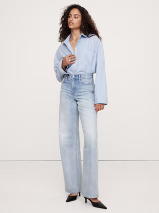 The Icon Classic Wide-Leg Jean | Banana Republic (US)