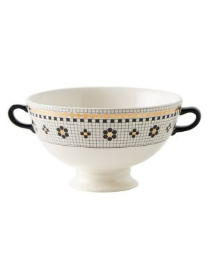 Tiled Bistro Decaled Stoneware Bowl | The Bay