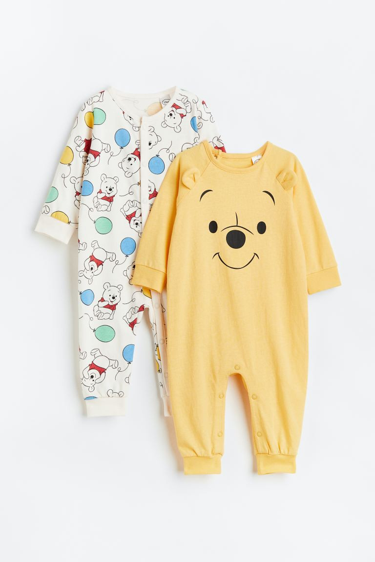 2-pack Printed Pajamas | H&M (US + CA)