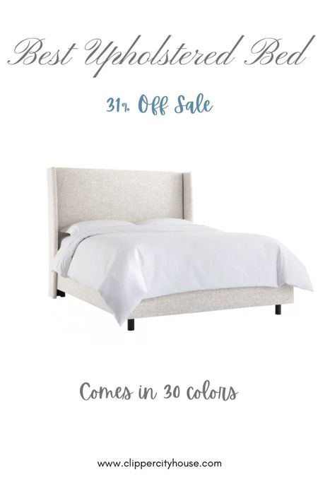Can’t beat this price! Sturdy quality frame!

Upholstered bed, linen bad, wooden frame, fabric frame, fabric bed, master bedroom frame, guest bedroom, bed frame, linen headboard, headboard, fabric headboard, white headboard, low profile bed, winged back bed, wing back headboard, winged headboard, upholstery cover

#LTKU #LTKHome #LTKSaleAlert