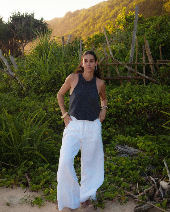 Stella Linen Full Length Pant | Splendid