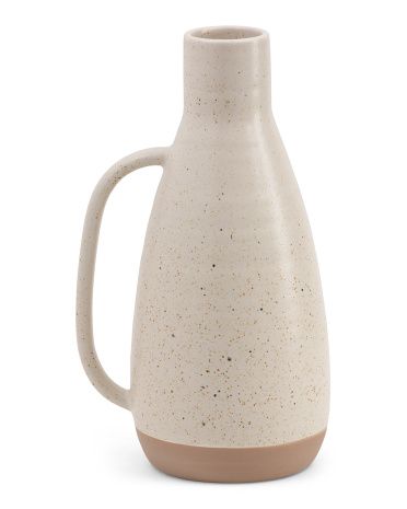 Shiny Vase With Handle | Marshalls