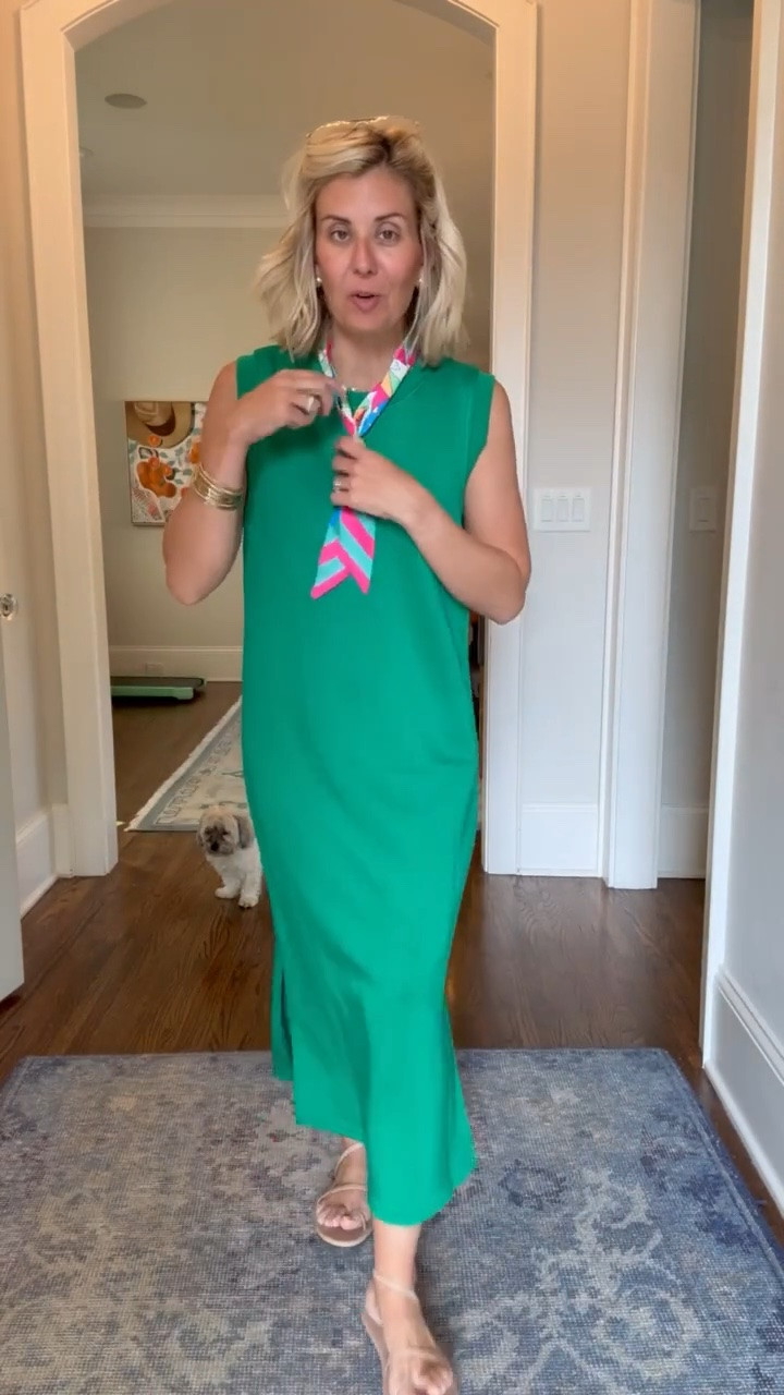 Hello I’ll take this dress in any color it ever comes in… perfect for everyone and so esay to accessorize!

#LTKWorkwear #LTKTravel #LTKgrwm