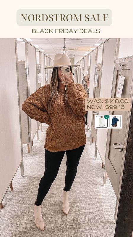  Or date on Black Friday sale! This free people sweater is sold out in this color but it’s on sale in others! I love it for a quick and fun outfit! 

#LTKSeasonal #LTKHoliday