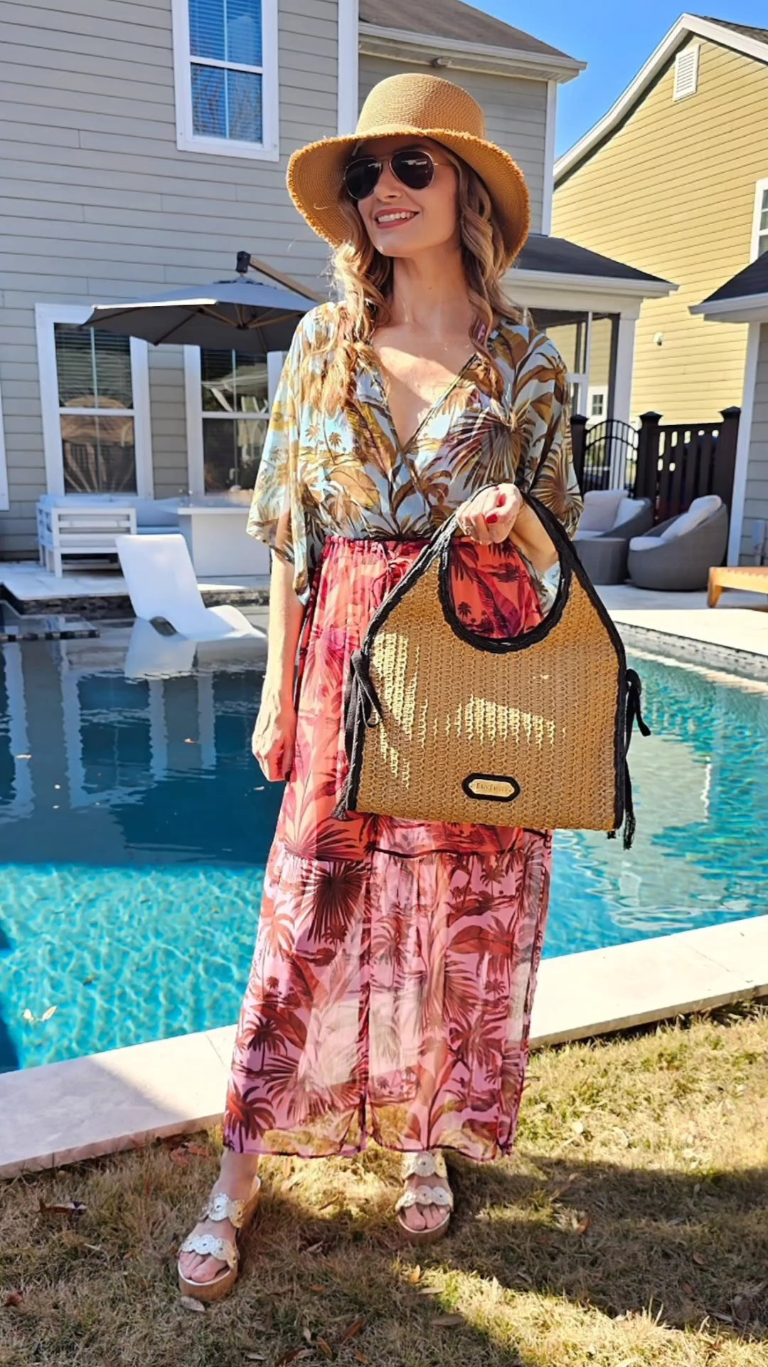 Refined. Effortless. Ready for the season ahead. @EricJavits ☀️The Sweetie in Natural/Black and the signature Squishee® bucket hat from Eric Javits are timeless warm-weather staples — beautifully crafted, lightweight, and designed to move seamlessly from travel days to terrace dinners. Investment pieces you’ll reach for year after year. 👌Did I mention my stunning bag is also on sale right now?! Plus, save $ with my code: REBECCA 

#EricJavits #ElegantStyle #ChicAccessories #SpringFashion #TimelessElegance #gifted 

#LTKSpringSale #LTKootd #LTKSwim