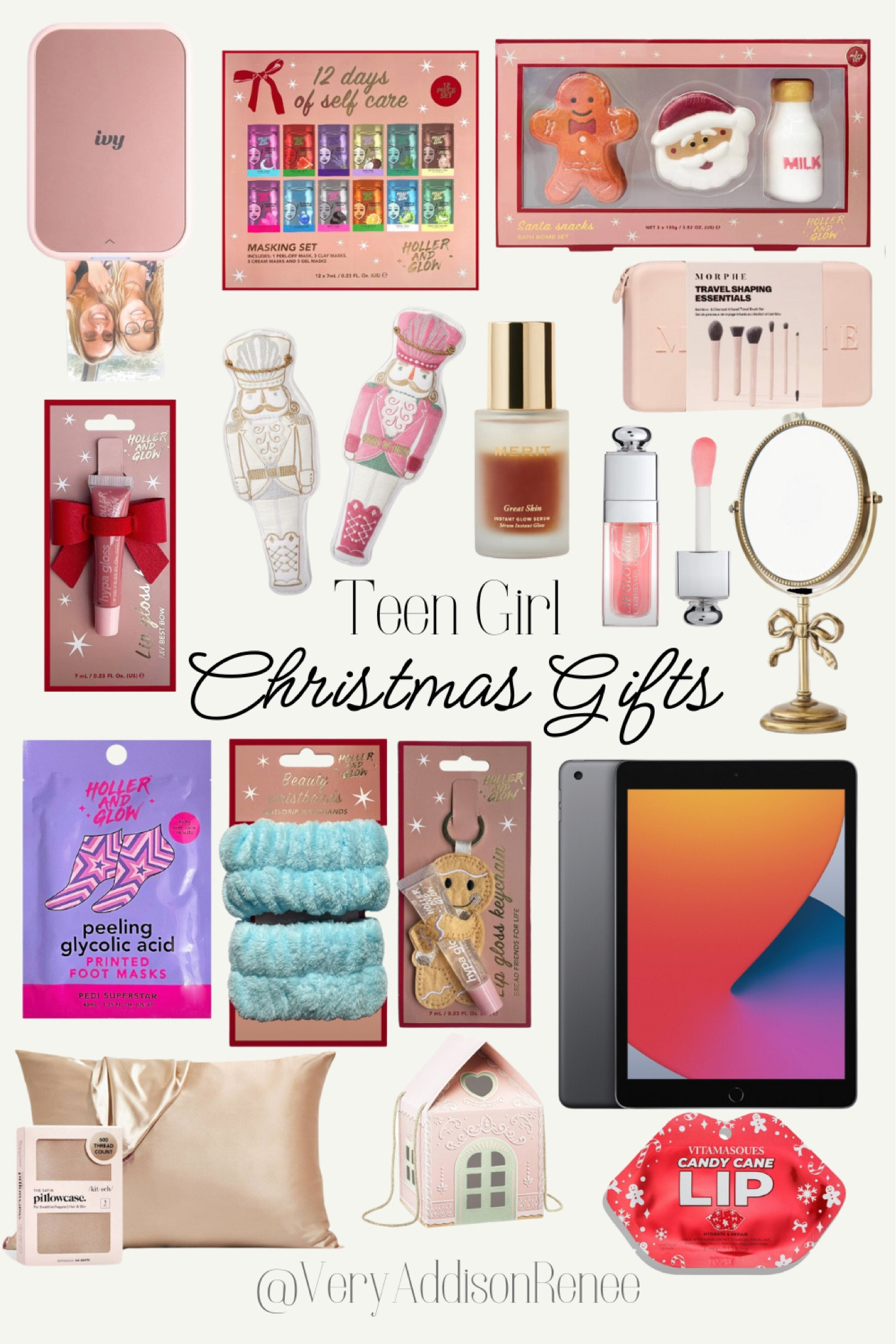 Christmas Teen girl gift guide! Perfect gifts for your teen this Christmas. These can be used as stocking stuffers or just normal presents to surprise her with under the tree! Follow me for more gift guides and LTK finds! 


LTKGiftGuide gifts, gifts for her, ltk gift guide, ltk gifts, teen gift guide, gift guide, gift basket, gift ideas, gifts for teens, gifts for girls, teen girl, teen girl gift, tween gift, teen girl gift guide, tween gifts, tween gift guides, tween girl gifts, ltk teen, teen birthday gift, teen birthday gift girl, teen present, present ideas, gift ideas teen
Christmas, Christmas gift, Christmas gift 2024, Christmas gift guide, girls Christmas gift, Christmas gift for her, Christmas gift ideas, Christmas ltk, ltk Christmas,xmas gifts,

#LTKSeasonal #LTKHoliday #LTKGiftGuide