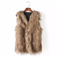 Faux Fur Vest | SHEIN