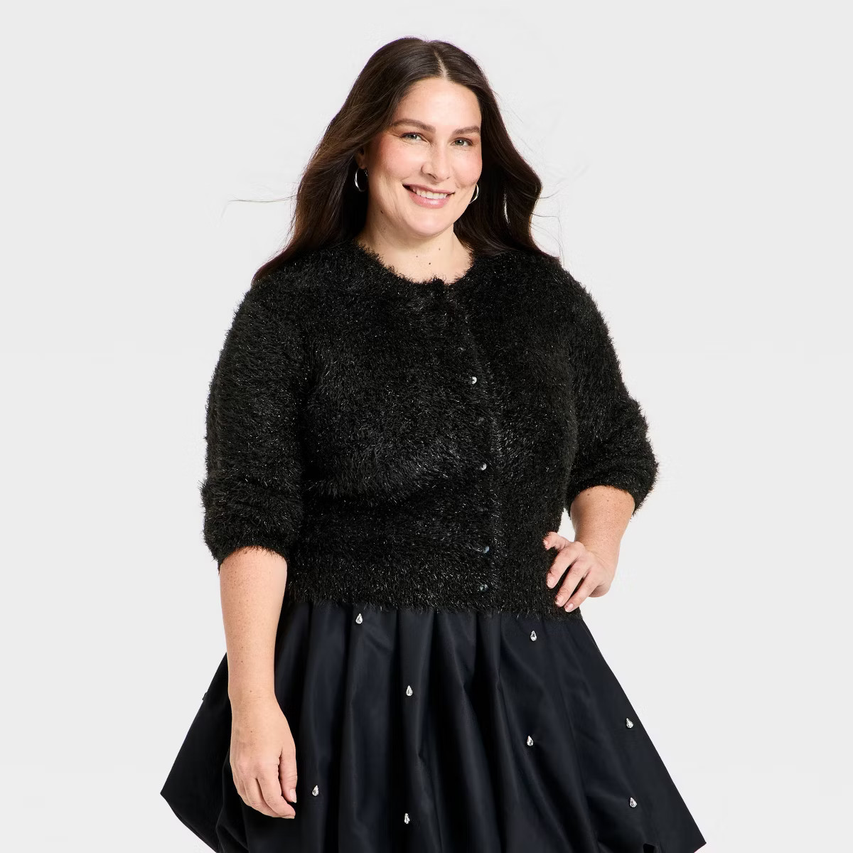 Women's Long Sleeve Party Cardigan Sweater - A New Day™ | Target