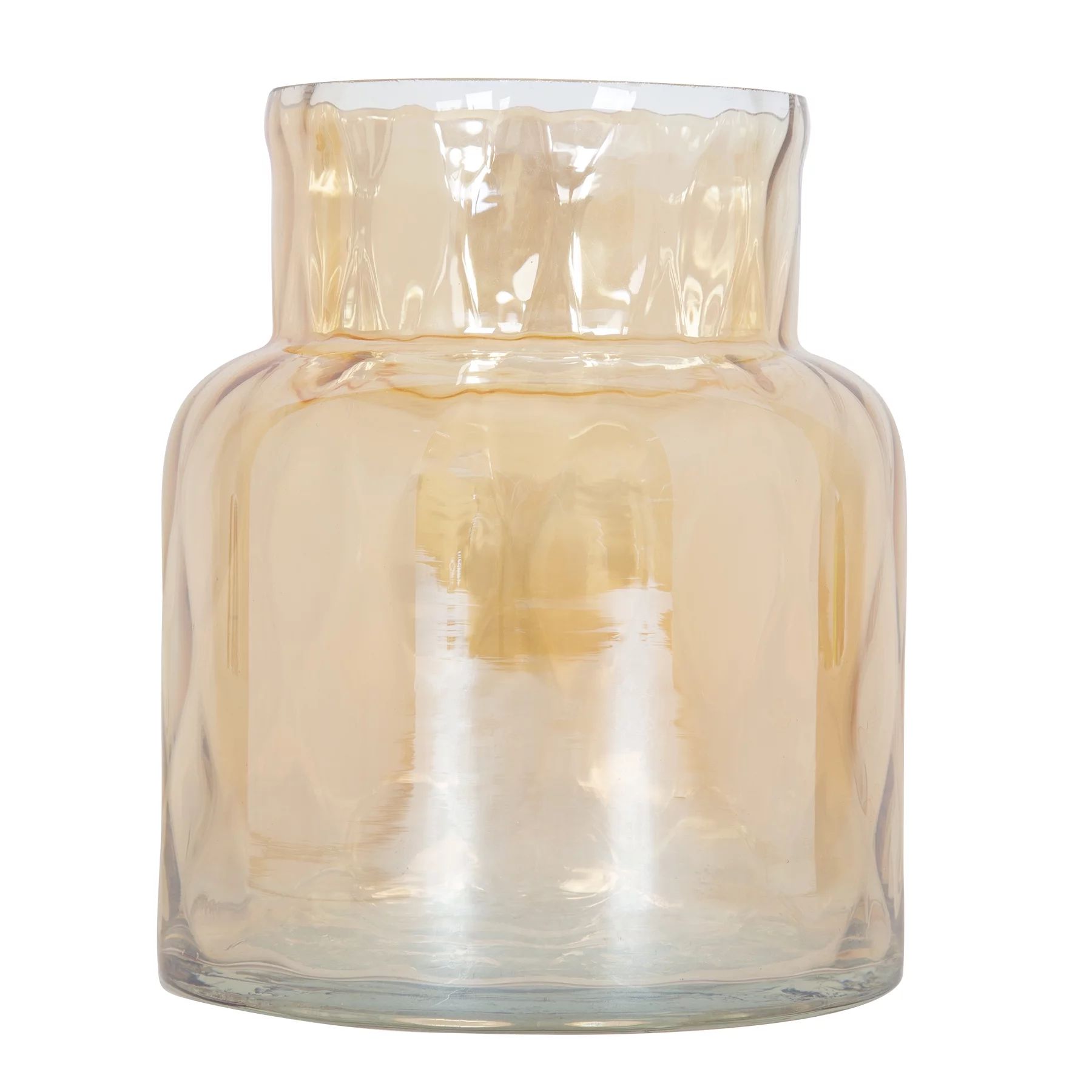 Better Homes & Gardens Bohemian 8" Luster Iridescent Glass Vase | Walmart (US)