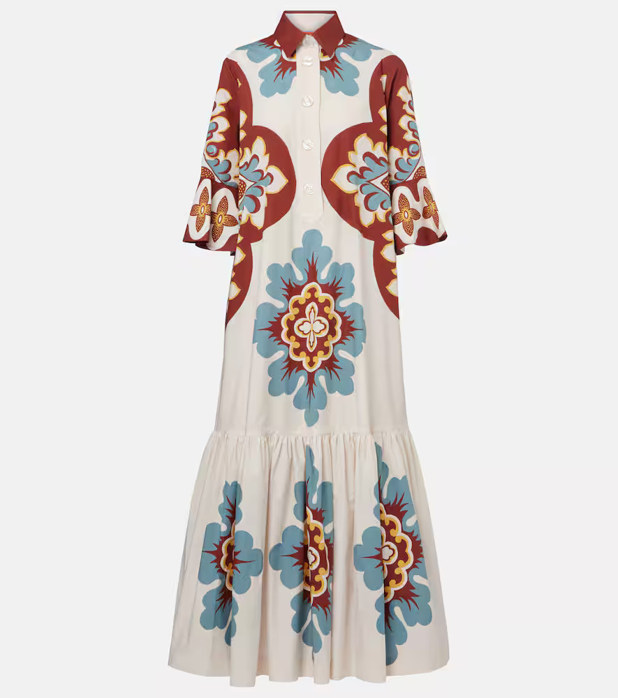 La DoubleJ Artemis printed cotton shirtdress | Mytheresa (US/CA)
