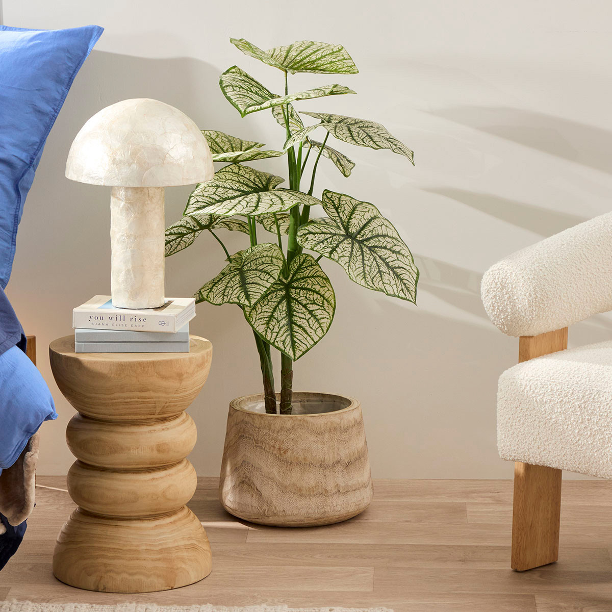 Artificial Caladium Tree [MUSHCALTS24] | Pillow Talk AU