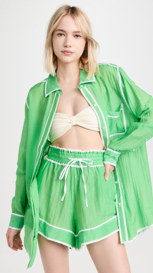 Thea Buttoned Shirt | Shopbop